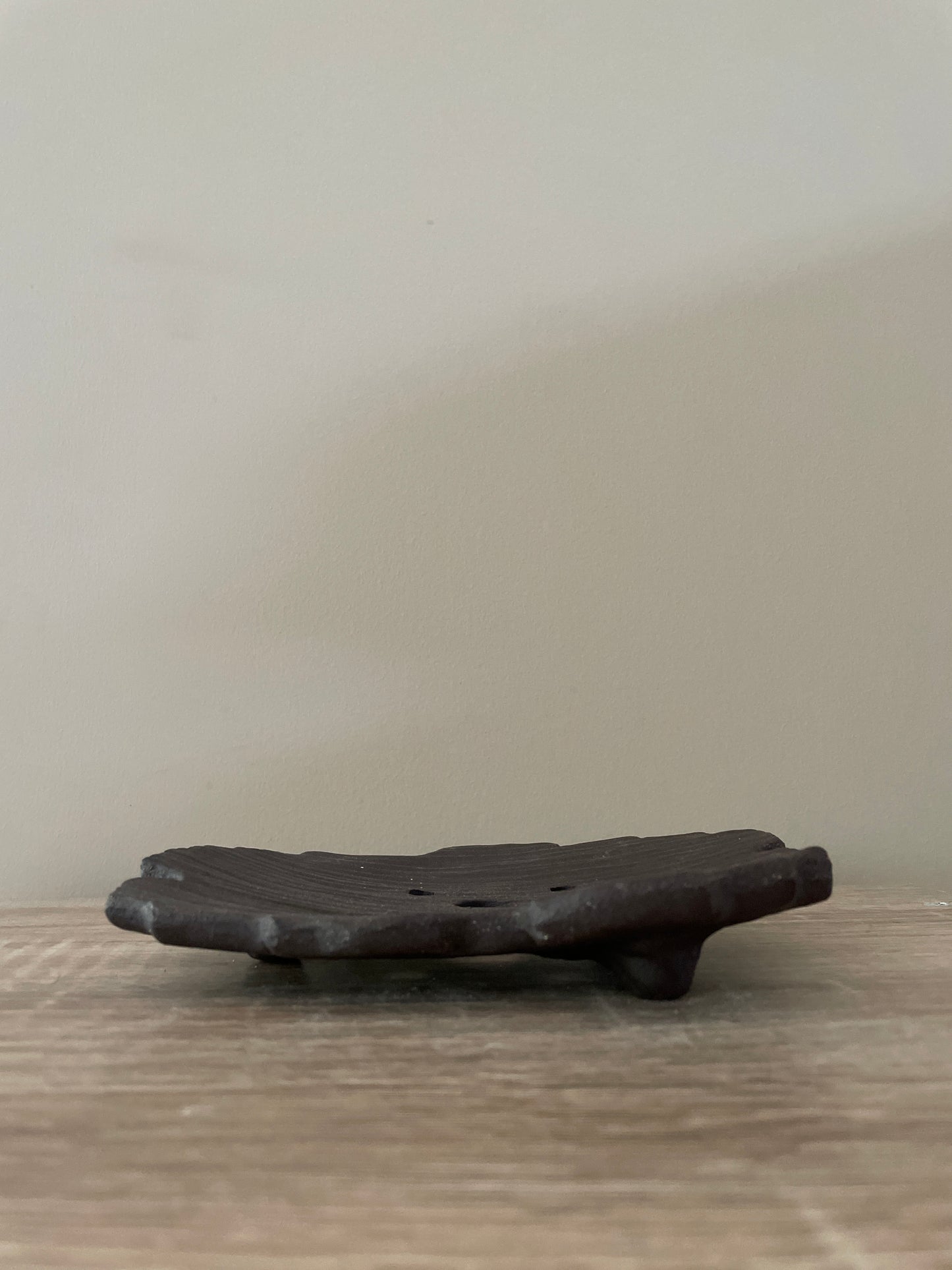 bark ramekin tray for plants