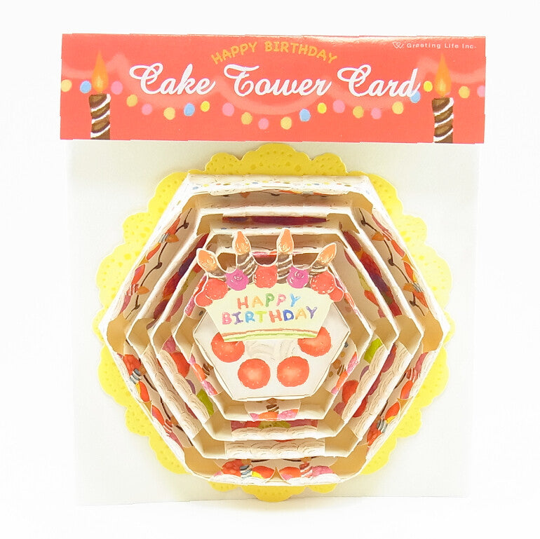 birthday cake card pop up nz