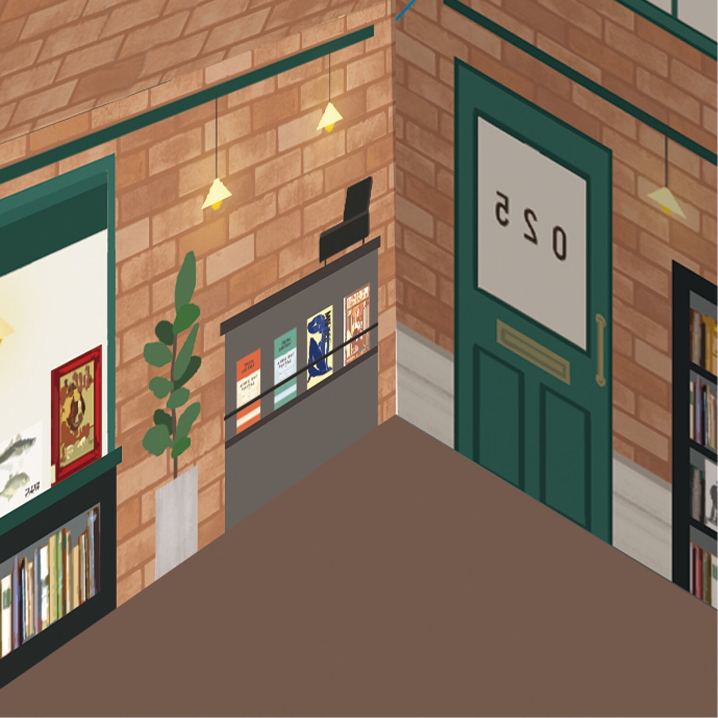 inside 2025 calendar book store