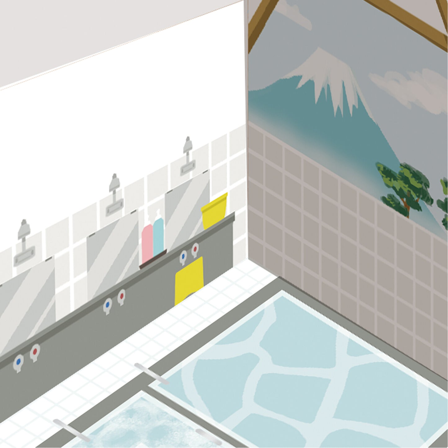 inside of onsen 2025 calendar