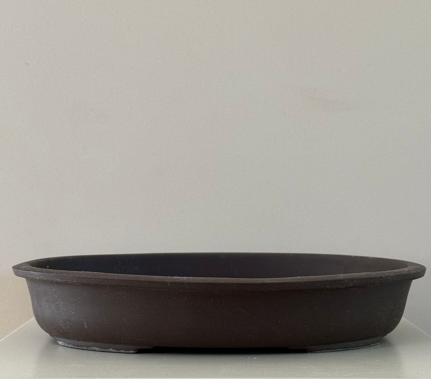 Large Round Bonsai clay pot