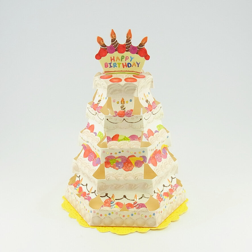pop up birthday cake card nz
