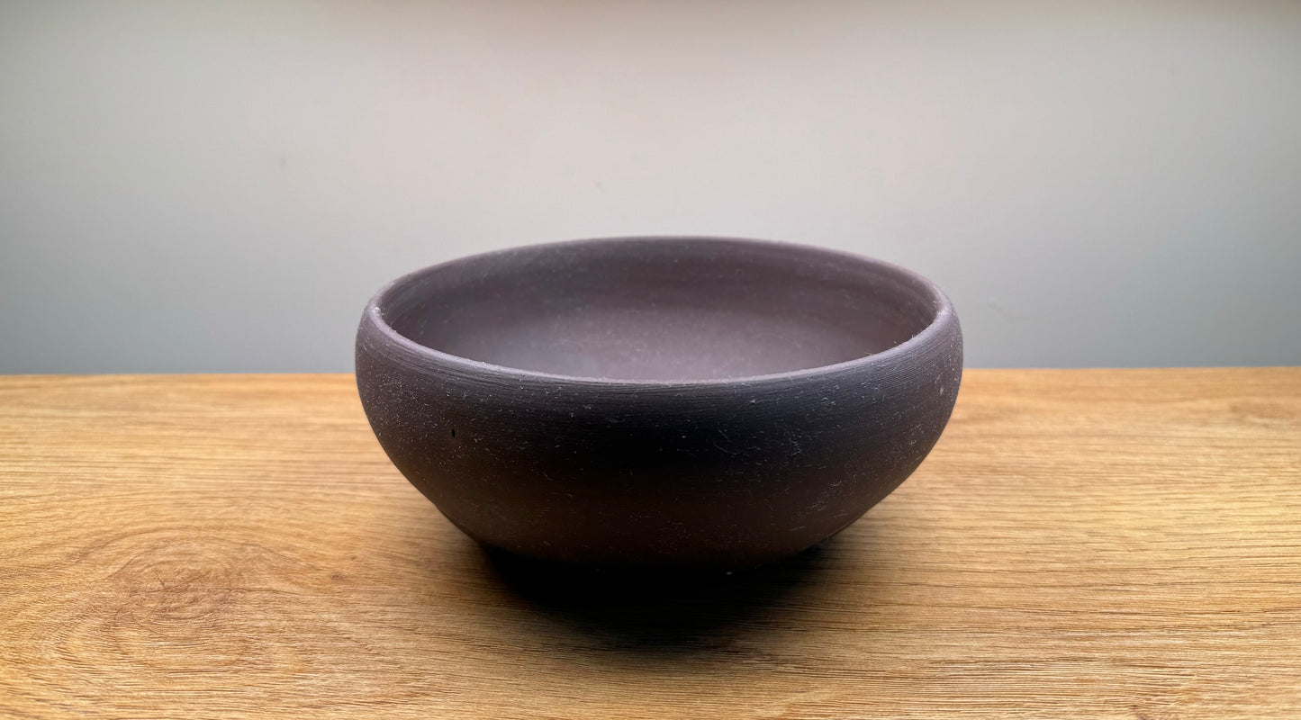 seto yaki pot for small plants and bonsai