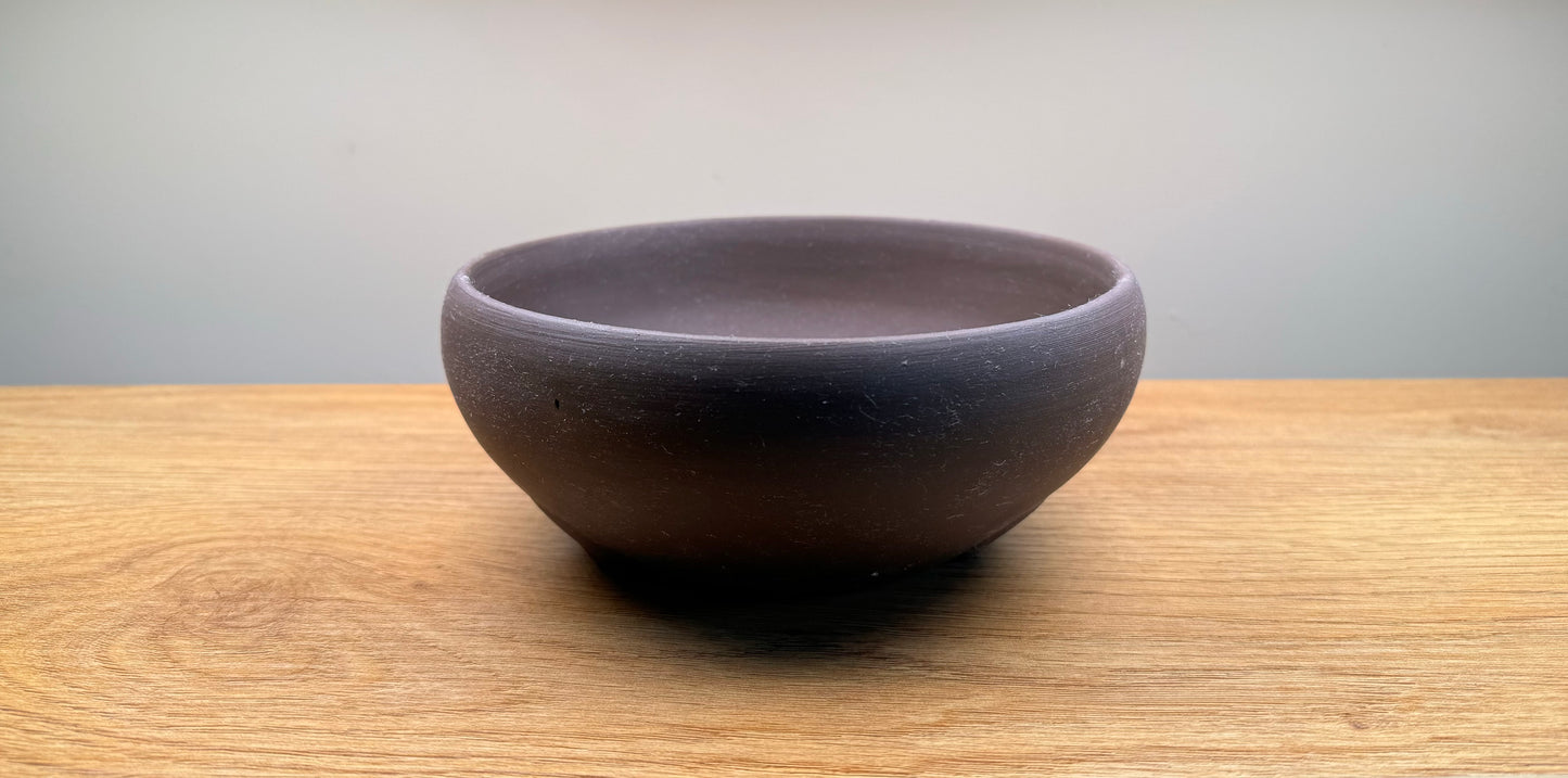 seto yaki bowl pot for small plants from Japan