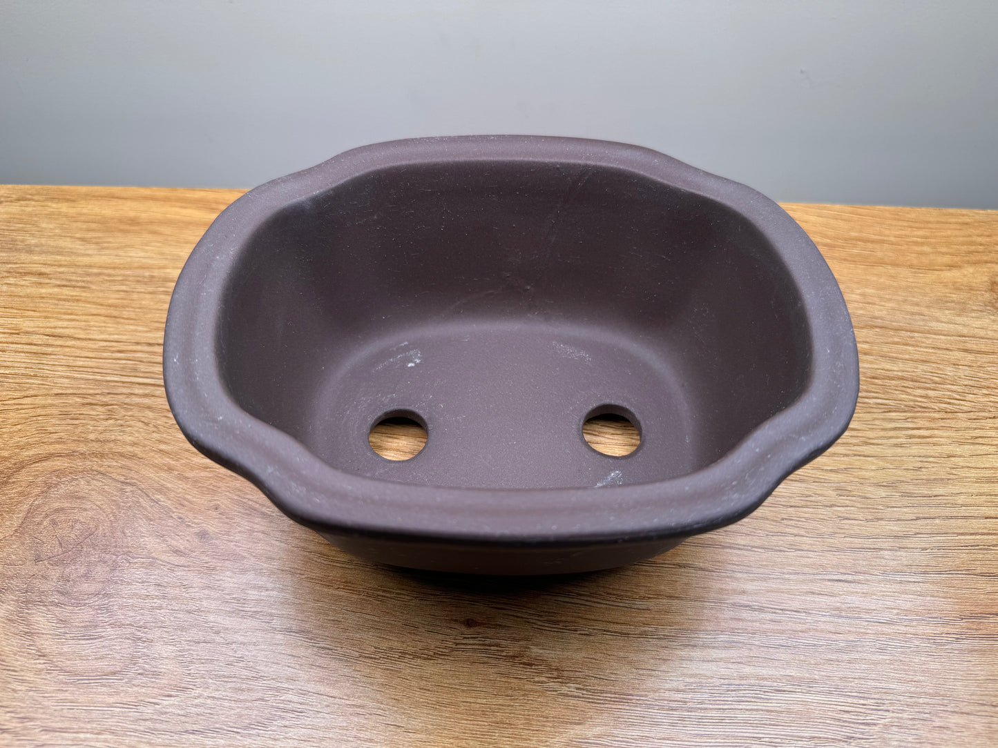 seto yaki japanese style clout pot small plants