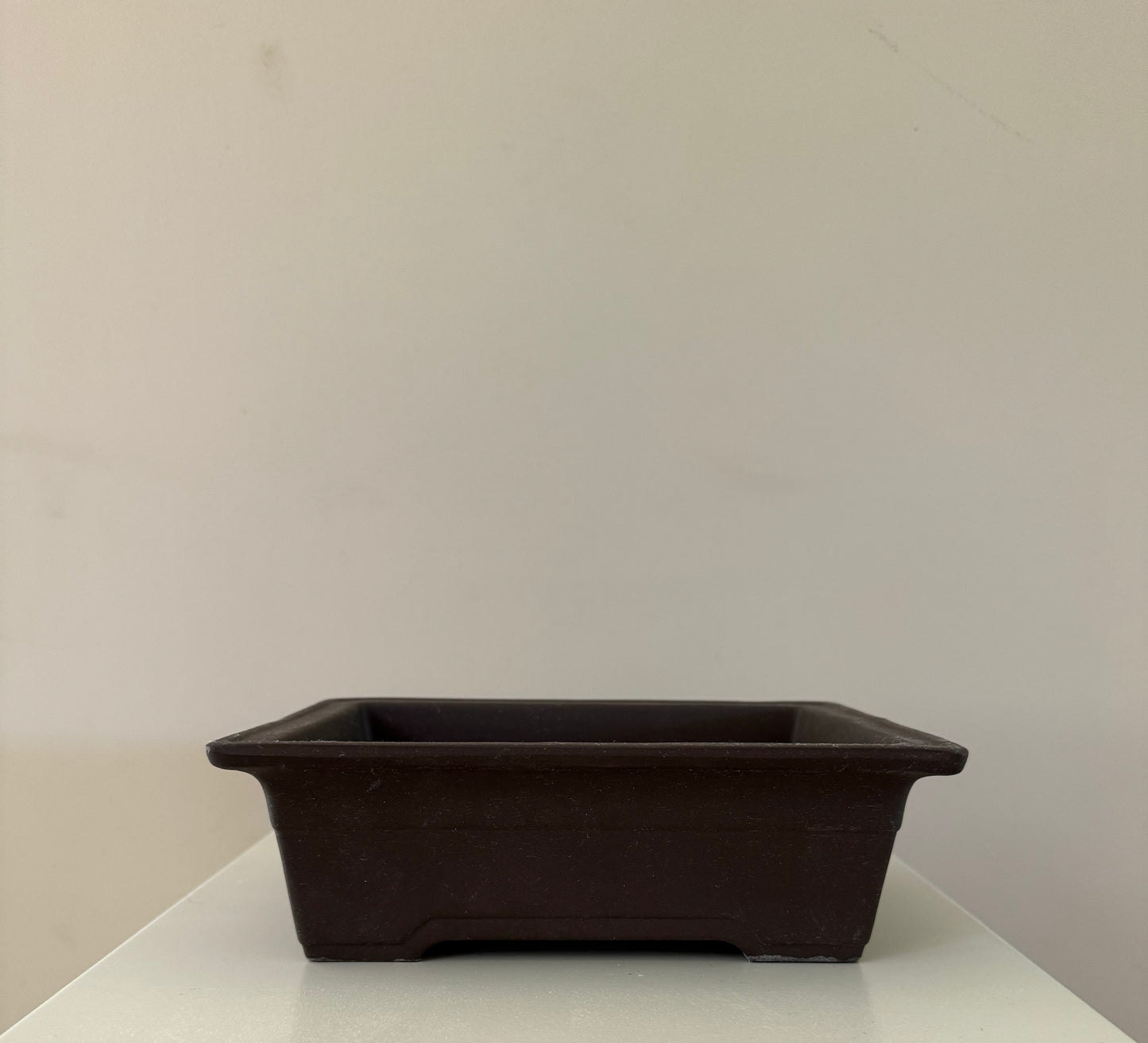 Japanese authentic square seto yaki pot