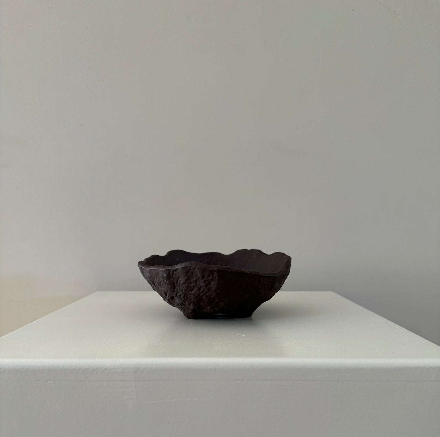 Traditional Yixing pottery small plant pot, versatile for bonsai or any decorative plant arrangement