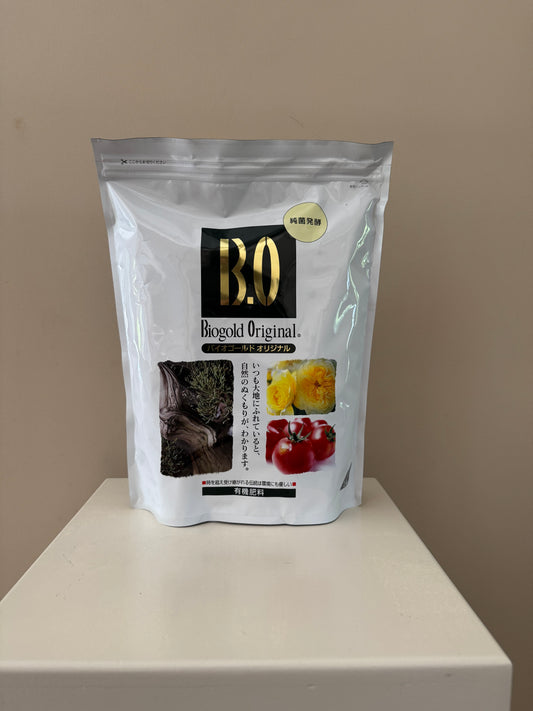 2.4 Kilogram bag of specialty bonsai fertiliser Biogold, made in Japan. Buy in NZ.