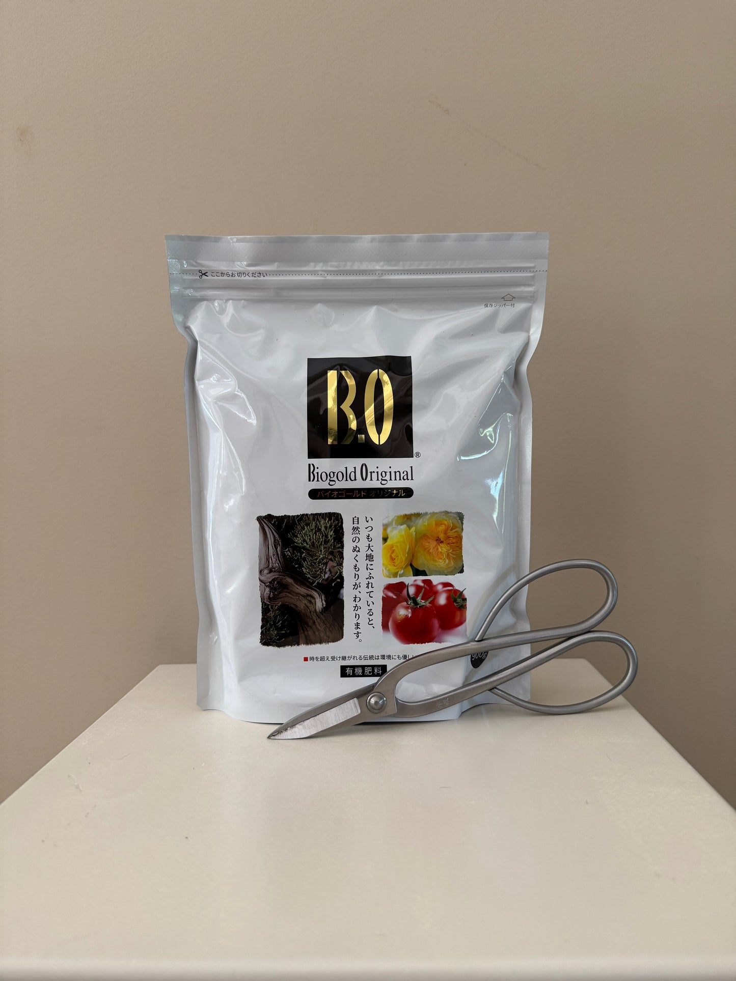 Biogold Organic Bonsai Fertiliser 900g bag. Made in Japan. Buy in NZ