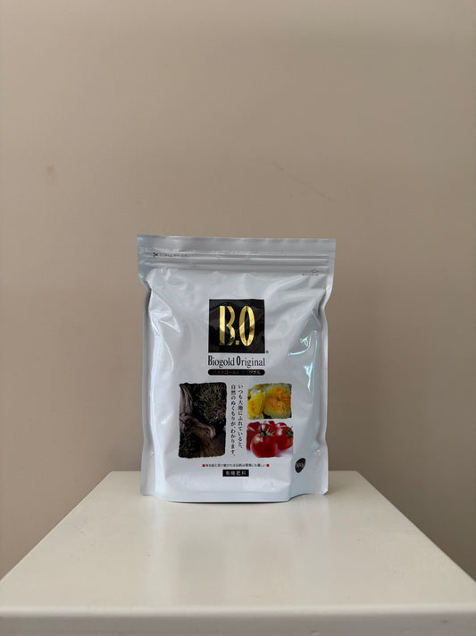 900g bag of Biogold Organic Bonsai Fertiliser, made in Japan.  Buy online.
