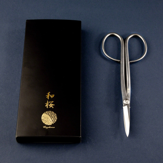 Twig cutting bonsai scissors for sale. Stainless steel. Premium quality Wazakura brand. Made in Japan.