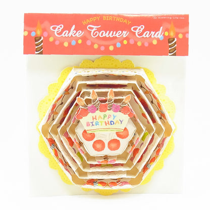 birthday cake card pop up nz