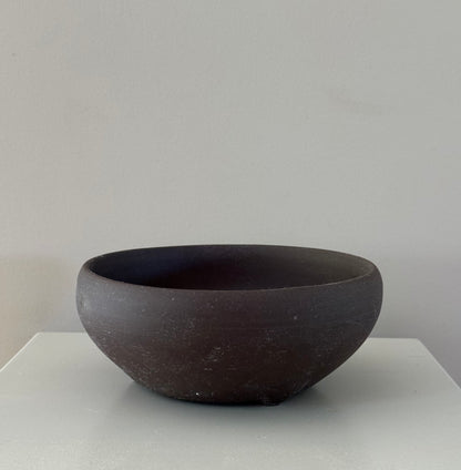 medium round bowl style pot for plants and bonsai