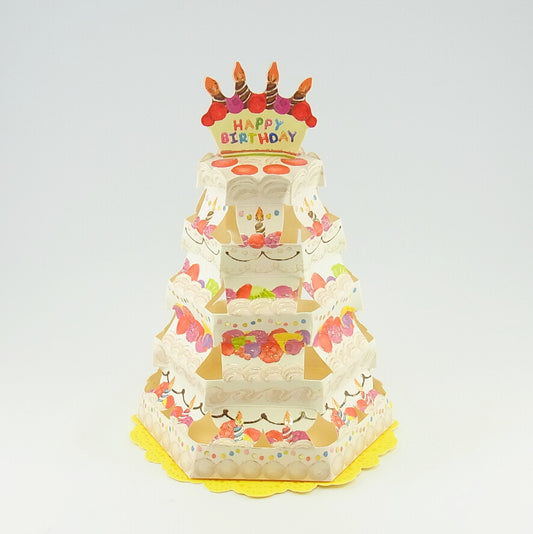 pop up birthday cake card nz