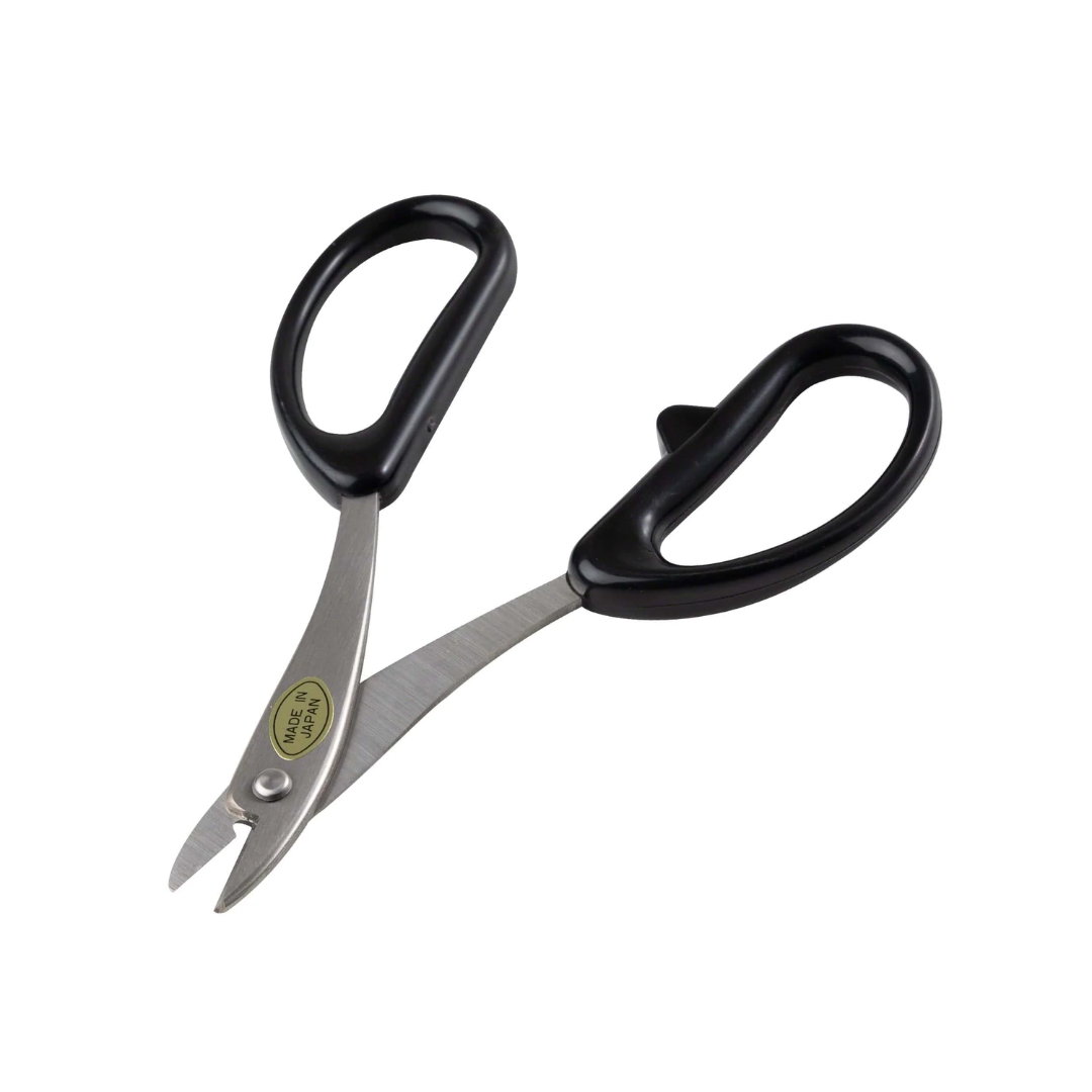 Wazakura stainless steel bonsai wire scissors with black handles