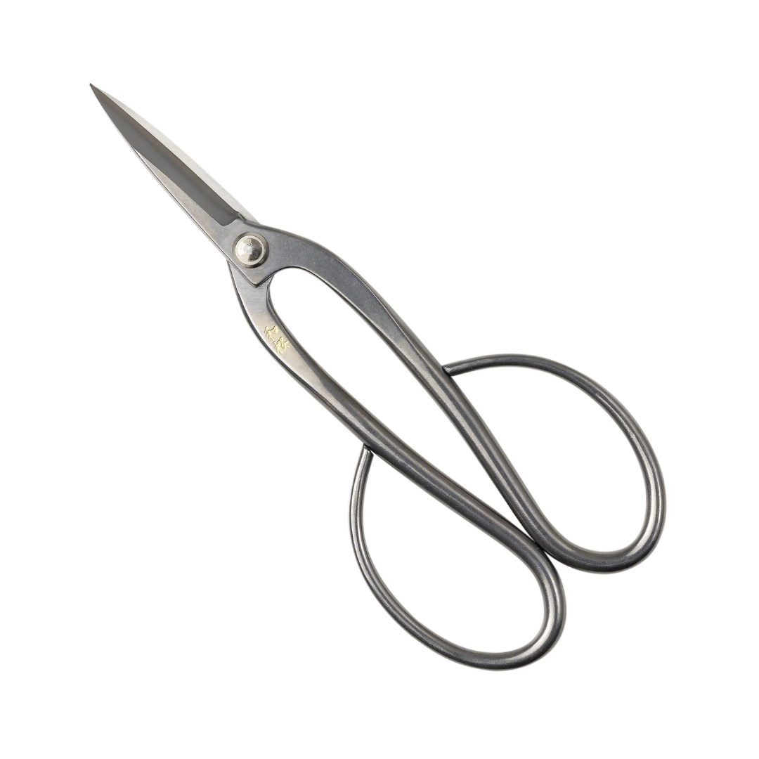 Wazakura Yasugi steel long-handled bonsai scissors